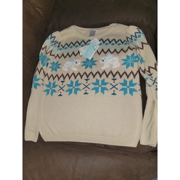 Gymboree Other - Gymboree winter polar bear Nordic adventure sweater size‎ 8 nwt